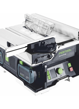 Festool CSC SYS 50 EBI-Plus Akku Tischkreissäge 36 V ( 2x 18 V ) ( 577374 ) 168 mm Brushless + 2x Akku 5,0 Ah + Ladegerät + Systainer - Toolbrothers