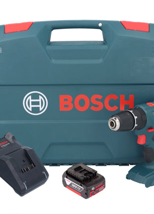 Perceuse à percussion sans fil Bosch GSB 18V-21 18 V 55 Nm + 1x batterie 3,0 Ah + chargeur + mallette en L