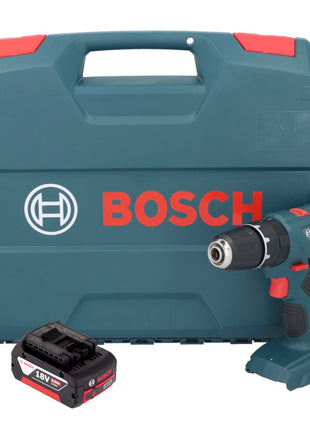 Perceuse à percussion sans fil Bosch GSB 18V-21 18 V 55 Nm + 1x batterie 4,0 Ah + mallette en L - sans chargeur