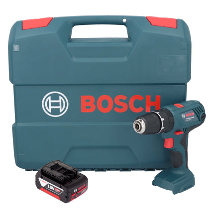 Bosch GSB 18V-21 Perceuse-visseuse à percussion sans fil 18 V 55 Nm + 1x batterie 4,0 Ah + L-Case - sans chargeur