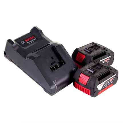 Bosch GSB 18V-21 Perceuse-visseuse à percussion sans fil 18 V 55 Nm + 2x batterie 4,0 Ah + chargeur + L-Case