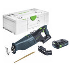 Festool RSC 18 EB-Basic Akku Säbelsäge 18 V Brushless + 1x Akku 3,0 Ah + Systainer - ohne Ladegerät - Toolbrothers