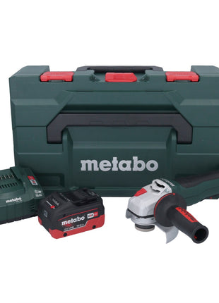 Metabo WPB 18 LT BL 11-125 Quick Akku Winkelschleifer 18 V 125 mm Brushless + 1x Akku 10,0 Ah + Ladegerät + metaBOX - Toolbrothers