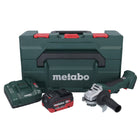 Metabo W 18 L BL 9-125 Akku Winkelschleifer 18 V 125 mm Brushless + 1x Akku 10,0 Ah + Ladegerät + metaBOX - Toolbrothers