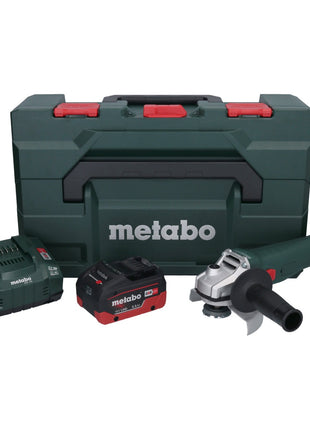 Metabo W 18 L 9-125 Akku Winkelschleifer 18 V 125 mm + 1x Akku 5,5 Ah + Ladegerät + metaBOX - Toolbrothers