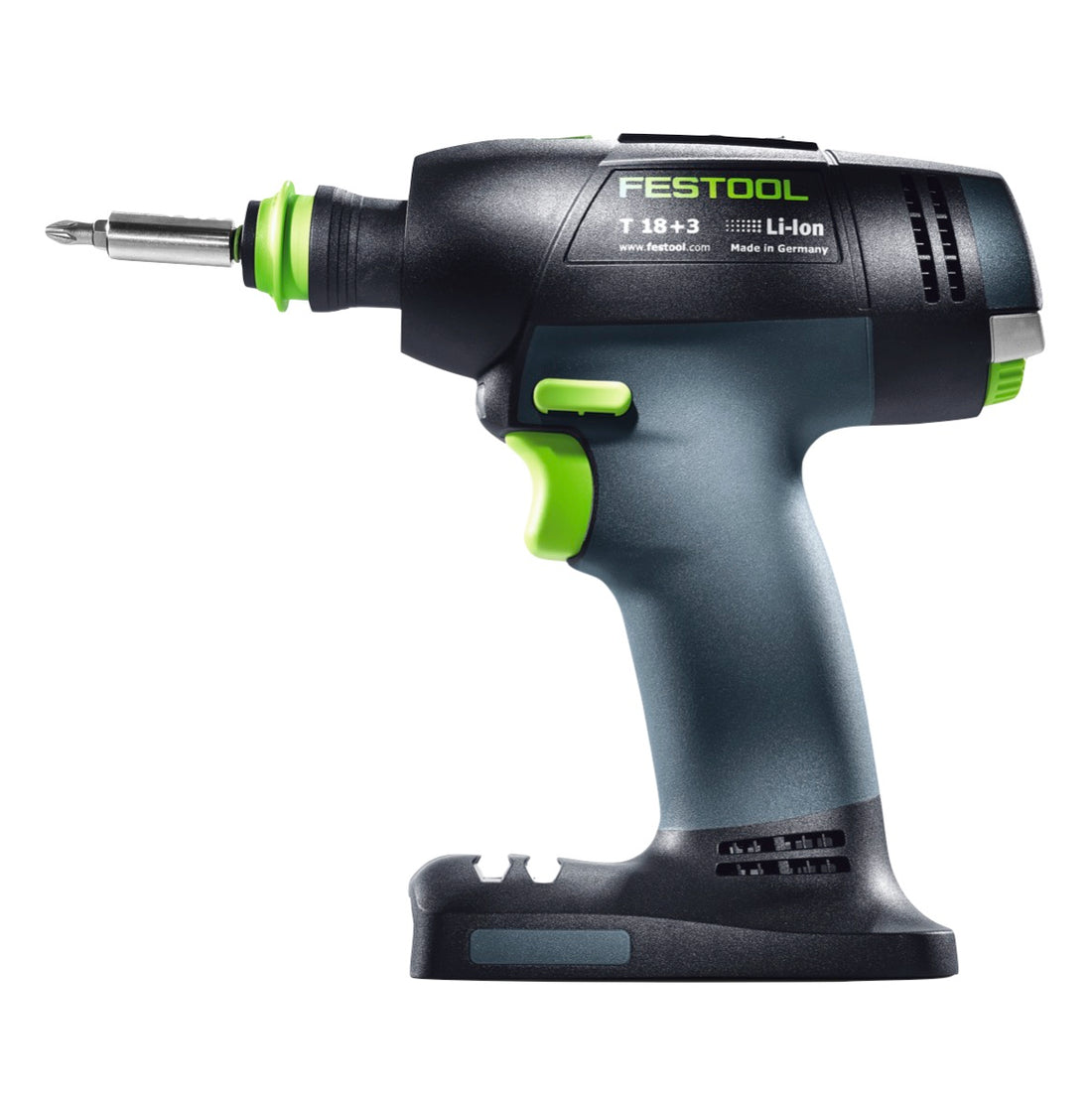 Festool T 18+3 Basic Perceuse-visseuse sans fil 18 V 50 Nm Brushless + 2x batterie 3,0 Ah + chargeur + Systainer