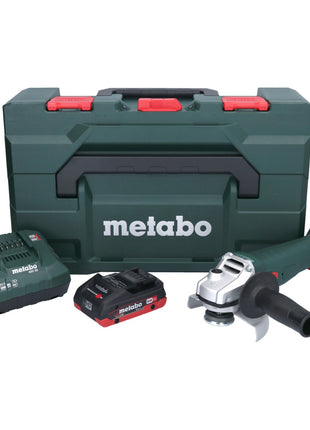 Metabo W 18 7-125 Akku Winkelschleifer 18 V 125 mm + 1x Akku 4,0 Ah + Ladegerät + metaBOX - Toolbrothers