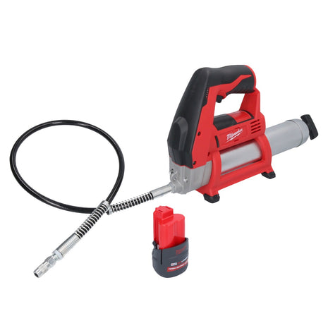 Milwaukee M12 GG-251 Akku Fettpresse 12 V 562 bar + 1x Akku 2,5 Ah - ohne Ladegerät - Toolbrothers