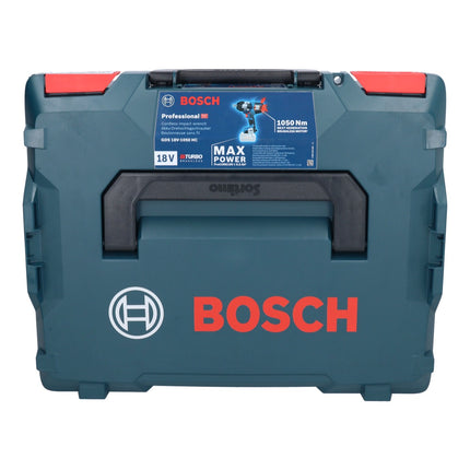 Bosch GDS 18V-1050 HC Visseuse à chocs sans fil 18 V 1050 Nm BITURBO Brushless + 1x batterie ProCORE 8,0 Ah + L-Boxx - sans chargeur