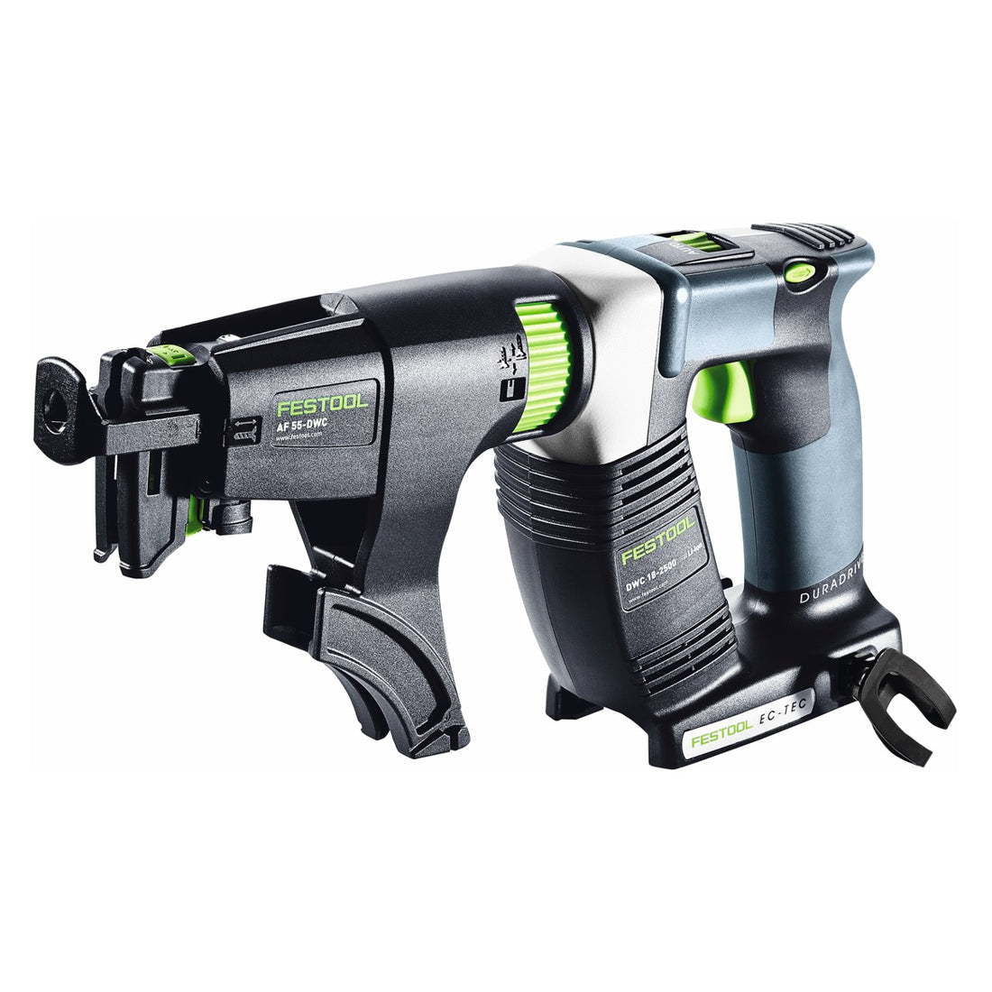 Festool DURADRIVE DWC 18-2500 Basic Visseuse de chantier sans fil 18 V 18 Nm Brushless + 1x batterie 3,0 Ah + Systainer - sans chargeur