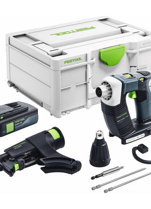 Festool DURADRIVE DWC 18-4500 Basic Akku Bauschrauber 18 V 14 Nm Brushless + 1x Akku 3,0 Ah + Systainer - ohne Ladegerät - Toolbrothers