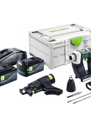 Festool DURADRIVE DWC 18-4500 Basic Akku Bauschrauber 18 V 14 Nm Brushless + 2x Akku 5,0 Ah + Ladegerät + Systainer - Toolbrothers