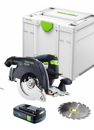 Festool HKC 55 EB-Basic Akku Handkreissäge 18 V 160 mm Brushless + 1x Akku 3,0 Ah + Systainer - ohne Ladegerät - Toolbrothers