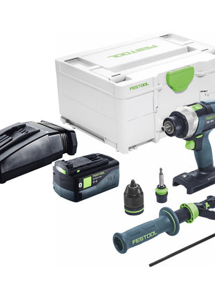 Festool TDC 18/4 I-Basic Akku Bohrschrauber 18 V 75 Nm Brushless + 1x Akku 5,0 Ah + Ladegerät + Systainer - Toolbrothers