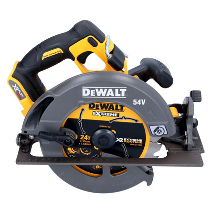 DeWalt DCS 575 T2 Scie circulaire manuelle sans fil 54 V FlexVolt 190 mm Brushless + 2x batterie 6,0 Ah + chargeur