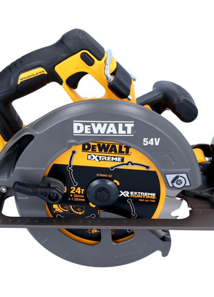 DeWalt DCS 575 X2 Scie circulaire 54 V FlexVolt 190 mm Brushless + 2x batterie 9,0 Ah + chargeur