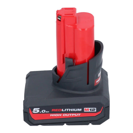 Milwaukee M12 FCOT-501 Multimaterialschneider 12 V 76 mm Brushless + 1x Akku 5,0 Ah - ohne Ladegerät - Toolbrothers