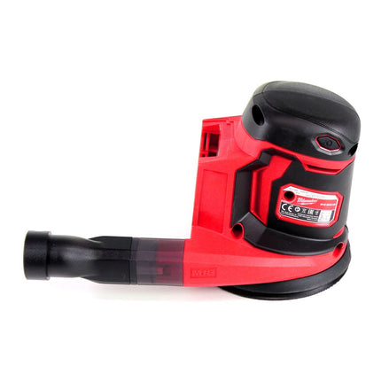 2x Toolbrothers SPIDER Schleifnetz-Set 125mm + Milwaukee M18 BOS125-0 Akku Exzenterschleifer 18V 125mm Solo - ohne Akku, ohne Ladegerät - Toolbrothers