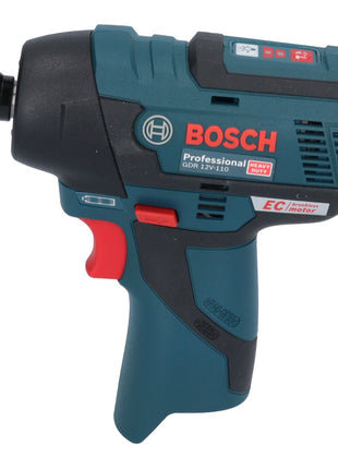 Bosch GDR 12V-110 Professional Akku Drehschlagschrauber 12 V 110 Nm 1/4" Brushless + 1x Akku 6,0 Ah + L-Boxx - ohne Ladegerät - Toolbrothers