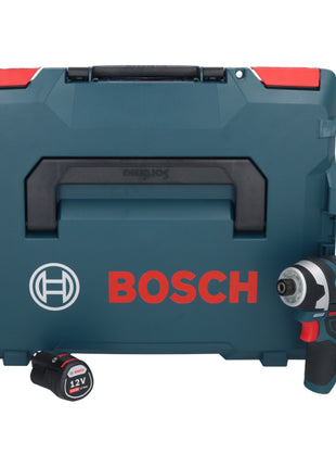 Bosch GDR 12V-105 Professional Akku Drehschlagschrauber 12 V 105 Nm 1/4" + 1x Akku 2,0 Ah + L-Boxx - ohne Ladegerät - Toolbrothers