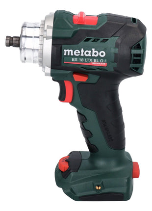 Metabo BS 18 LTX BL QI perceuse-visseuse sans fil 18 V 130 Nm sans balais + embout dynamométrique PowerX3 + métaBOX - sans batterie, sans chargeur