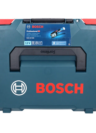 Bosch GUS 12V-300 Professional ciseaux universels à batterie 12 V + 1x batterie 2,0 Ah + L-Boxx - sans chargeur