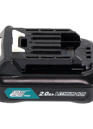 Kit source d'alimentation Makita (197658-5) 2x batterie BL 1021 B 12 V max. 2,0 Ah CXT + chargeur DC 10 SB + Makpac