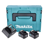 Makita Power Source Kit ( 197641-2 ) 2x BL 1041 B batterie 12 V max. 4,0 Ah CXT + DC 10 SB chargeur + Makpac