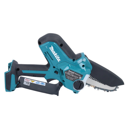 Makita DUC 101 RG Trononneuse d'elagage sans fil 18 V 10 cm Brushless + 2x batterie 6,0 Ah + kit chargeur