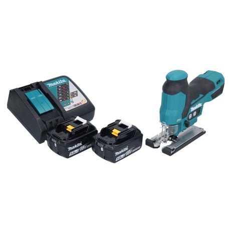 Makita DJV 185 RT Akku Pendelhubstichsäge 18 V Brushless + 2x Akku 5,0 Ah + Ladegerät - Toolbrothers