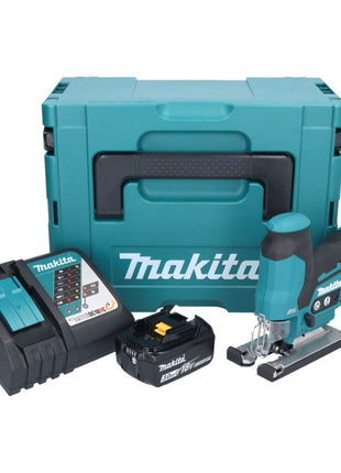 Makita DJV 185 RF1J Akku Pendelhubstichsäge 18 V Brushless + 1x Akku 3,0 Ah + Ladegerät + Makpac - Toolbrothers