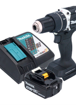 Makita DHP 484 RM1B Akku Schlagbohrschrauber 18 V 54 Nm Brushless Schwarz + 1x Akku 4,0 Ah + Ladegerät - Toolbrothers