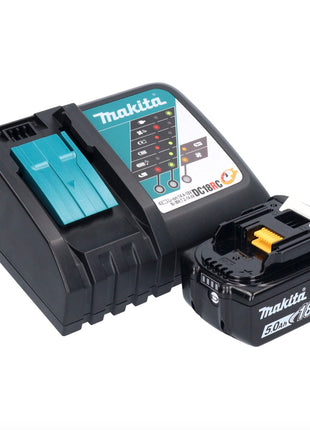 Makita DHP 484 RT1B Akku Schlagbohrschrauber 18 V 54 Nm Brushless Schwarz + 1x Akku 5,0 Ah + Ladegerät - Toolbrothers