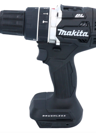 Makita DHP 484 RAJB taladro percutor inalámbrico 18 V 54 Nm sin escobillas negro + 2x baterías 2,0 Ah + cargador + Makpac