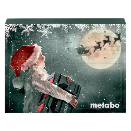 Metabo Calendrier de l'Avent avec 31 pièces d'outillage ( 626694000 ) Embouts / Douilles / Clé à cliquet
