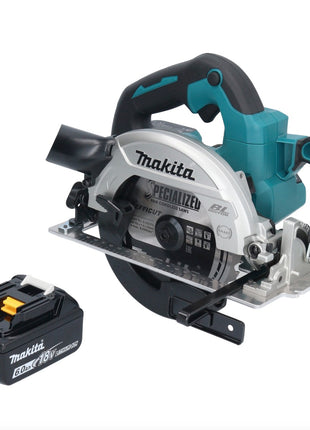 Makita DHS 661 G1 Akku Handkreissäge 18 V 165 mm Brushless + 1x Akku 6,0 Ah - ohne Ladegerät - Toolbrothers