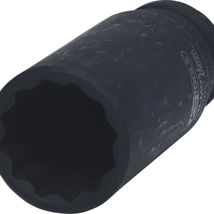 KS TOOLS 1/2' Douilles à chocs 12 pans, longues, 24 mm ( 515.0957 )