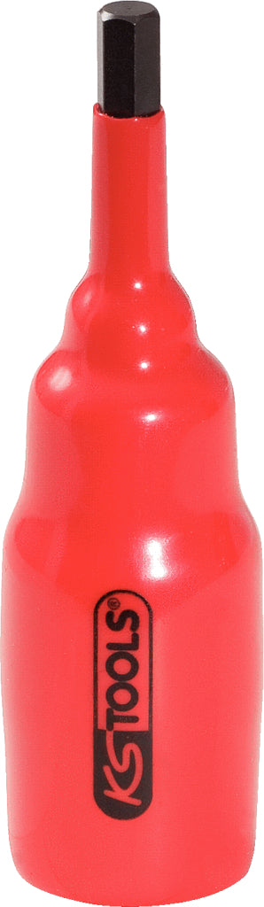 KS TOOLS Douille tournevis 1/2' avec revêtement isolant pour vis à six pans creux, 14 mm ( 117.1157 )