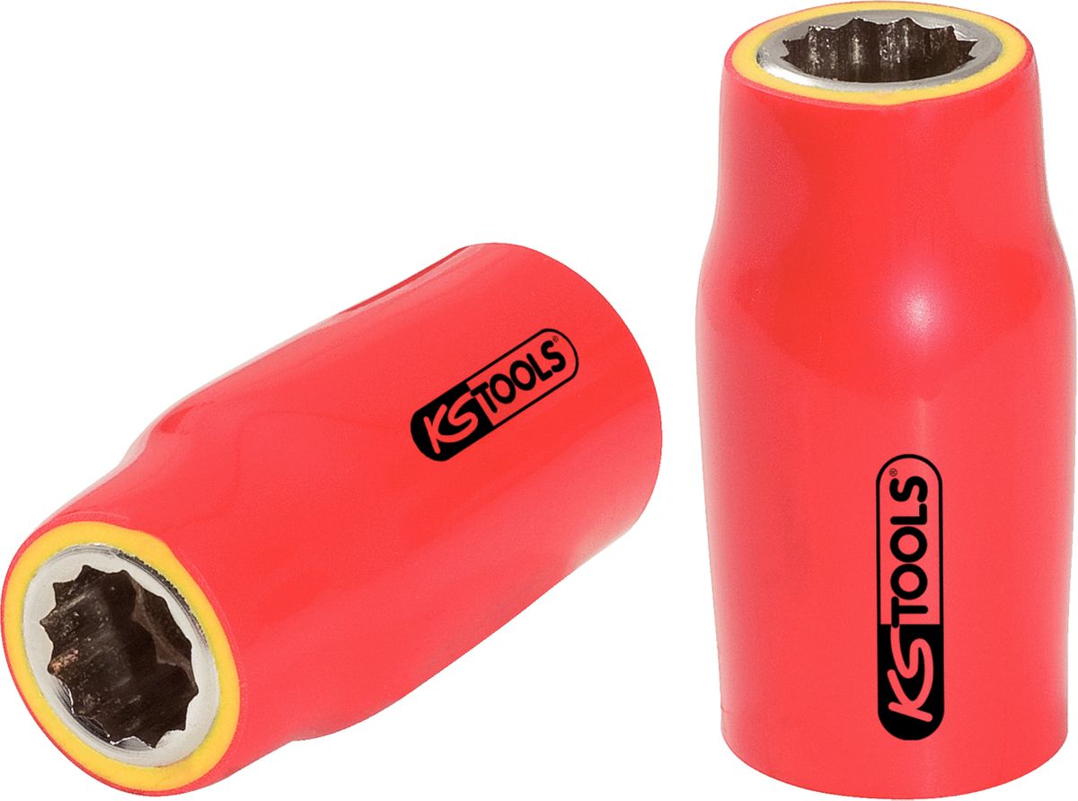 KS TOOLS Douille 1/2' avec revêtement isolant, 1' ( 117.1368 )