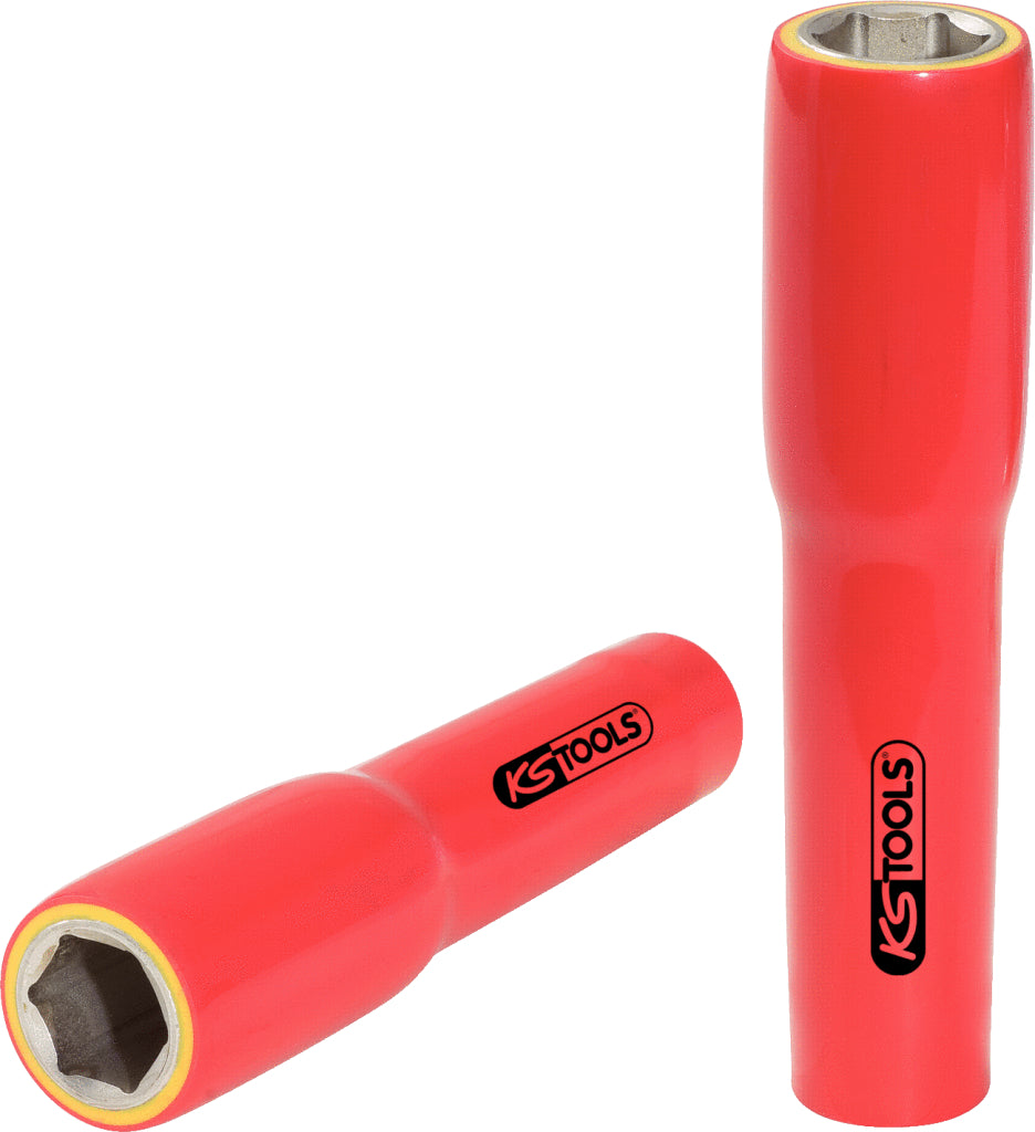 KS TOOLS Douille 1/2' avec revêtement isolant, XL, 17 mm, 145 mm ( 117.1373 )