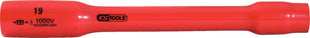 KS TOOLS 1/2" Stecknuss mit Schutzisolierung, XL, 22mm, 255mm ( 117.1385 ) - Toolbrothers