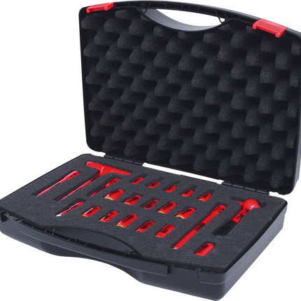 KS TOOLS 1/4' Coffret de douilles isolées, 22 pcs  ( 117.1877 )