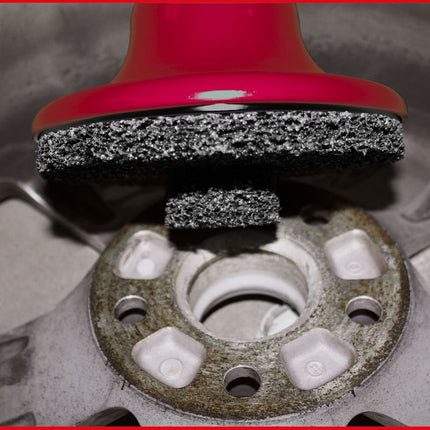 KS TOOLS Radnaben-Zentrierbohrungs-Schleifer-Satz Ø 160 mm, Innen-Ø 50 mm, 2-tlg ( 100.5065 ) - Toolbrothers