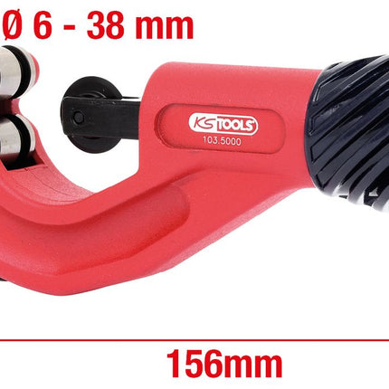 KS TOOLS Teleskop-Rohrabschneider, 6-38mm, 156mm ( 103.5000 ) - Toolbrothers