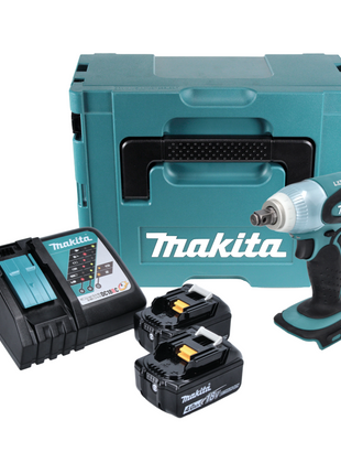 Makita DTW 251 RMJ Akku Schlagschrauber 18 V 230 Nm 1/2" + 2x Akku 4,0 Ah + Ladegerät + Makpac - Toolbrothers