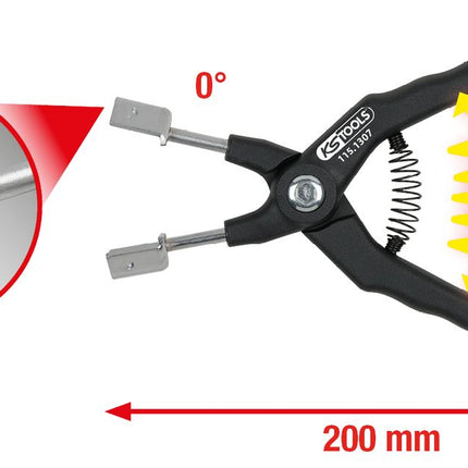 KS TOOLS Pince à relais droite ( 115.1307 )