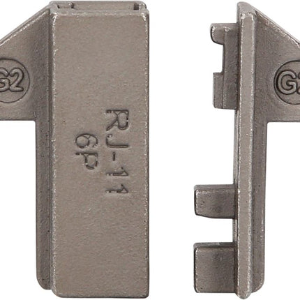 KS TOOLS Crimpeinsatz für ungeschirmte WE-Stecker 6P2K, 6P4K / RJ11, 6P6K / RJ12  ( 115.1423 ) - Toolbrothers