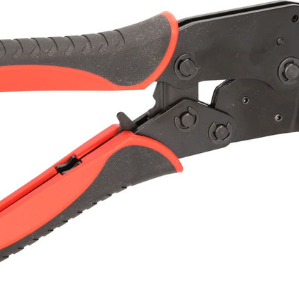 KS TOOLS Crimpzange für isolierte Stoßverbinder mit Schrumpfschlauch  ( 115.1475 ) - Toolbrothers