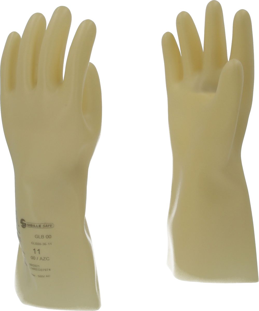 KS TOOLS Gant de protection pour électricien à isolation protectrice, taille 11, classe 00, blanc ( 117.0049 )