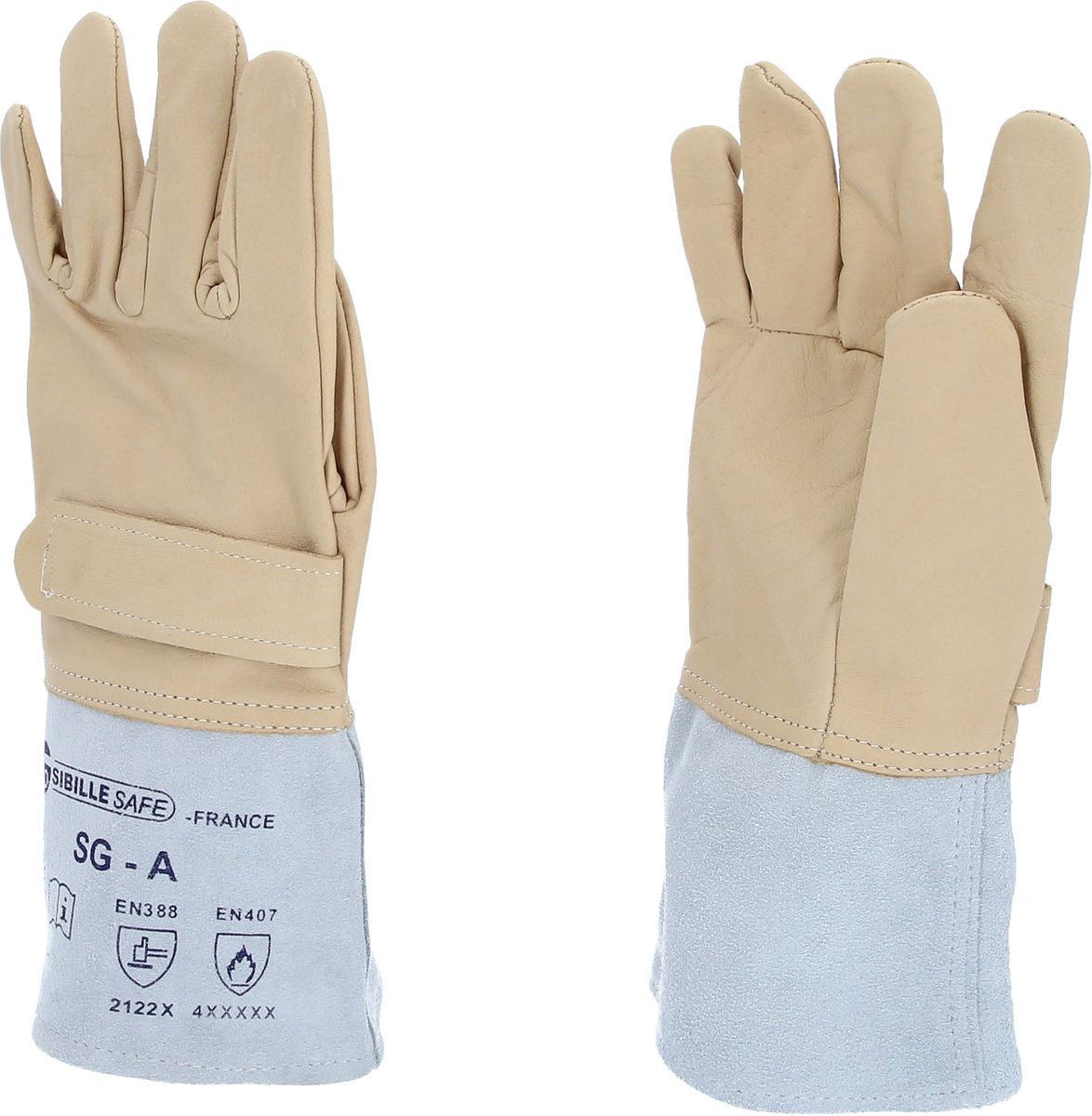 KS TOOLS Sur-gant pour gant de protection d’électricien, taille 7 ( 117.0141 )
